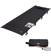 Amazon | KingCamp キャンプ コット 折りたたみベッド ワイド 高耐荷重